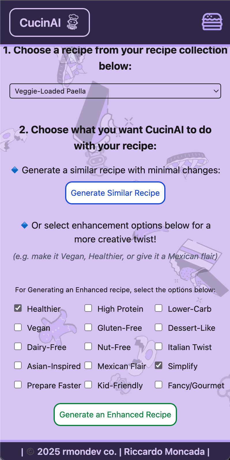 CucinAI - Your AI-powered kitchen companion for smarter, tastier recipes screenshot 10