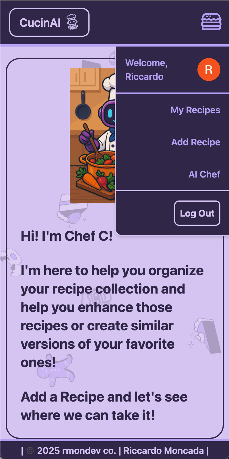 CucinAI - Your AI-powered kitchen companion for smarter, tastier recipes screenshot 4