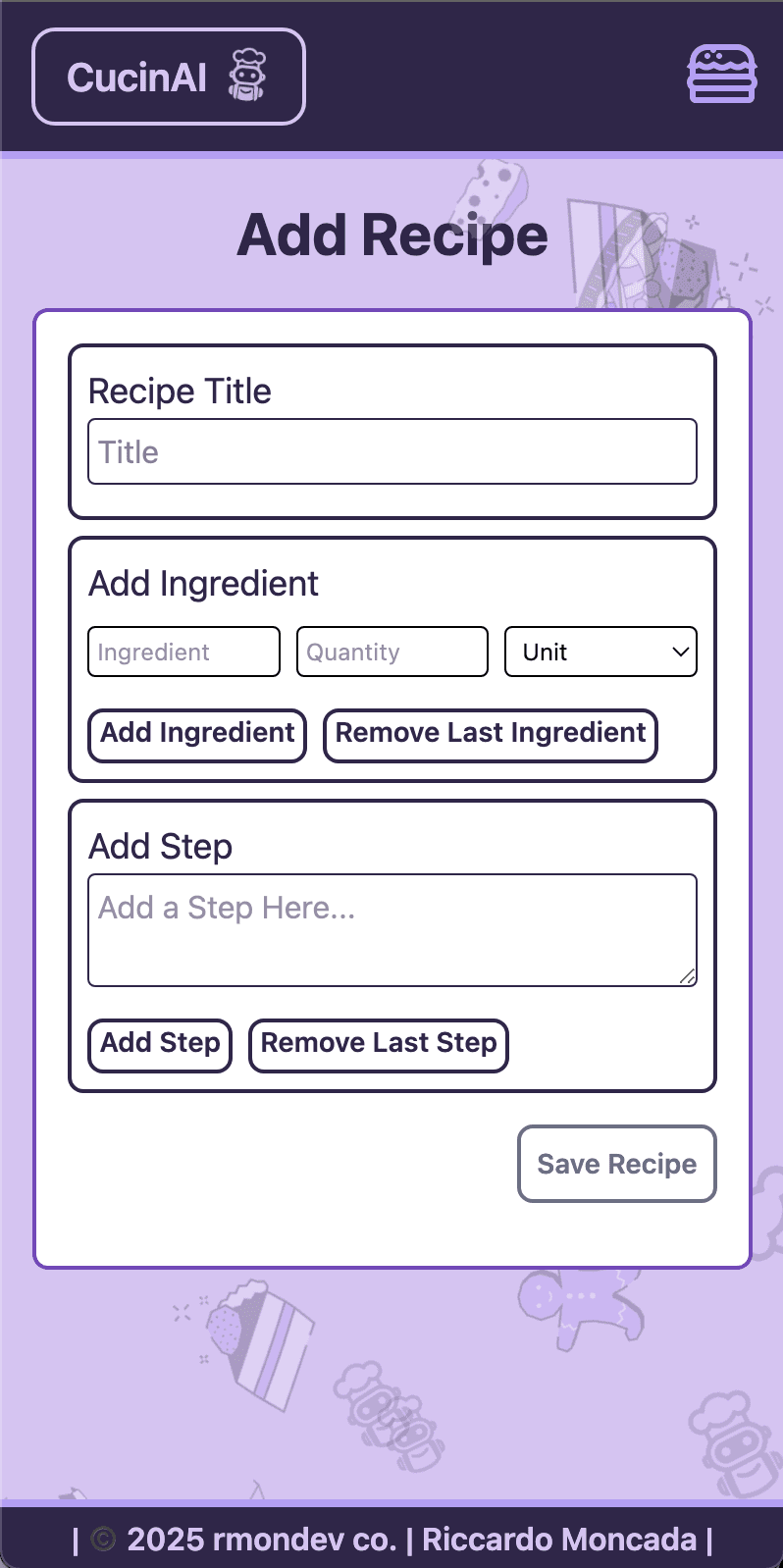 CucinAI - Your AI-powered kitchen companion for smarter, tastier recipes screenshot 5