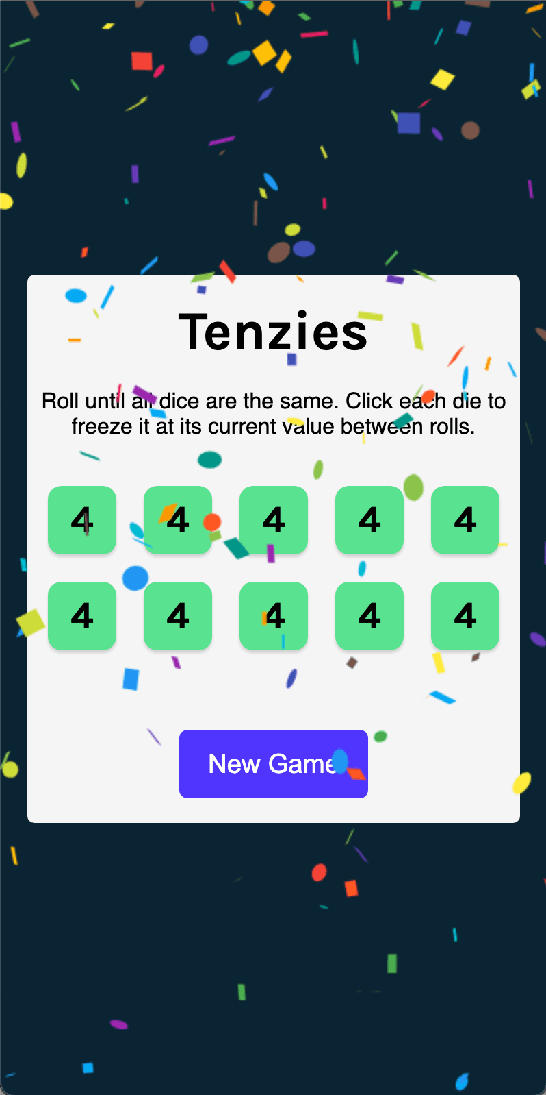 Tenzies Game screenshot 4